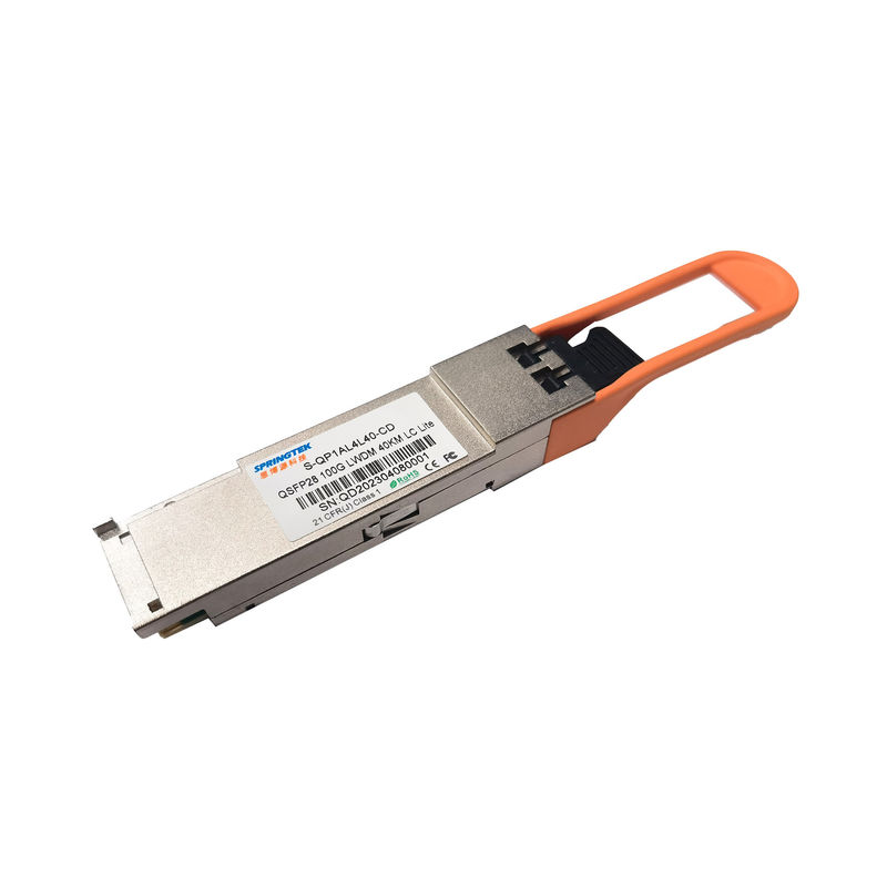 Uyumlu Cisco ER4 100G QSFP28 Alıcı-Vericiler Lite 100Gbps 1294 -1310nm 40Km Optik Alıcı-Verici Modülü