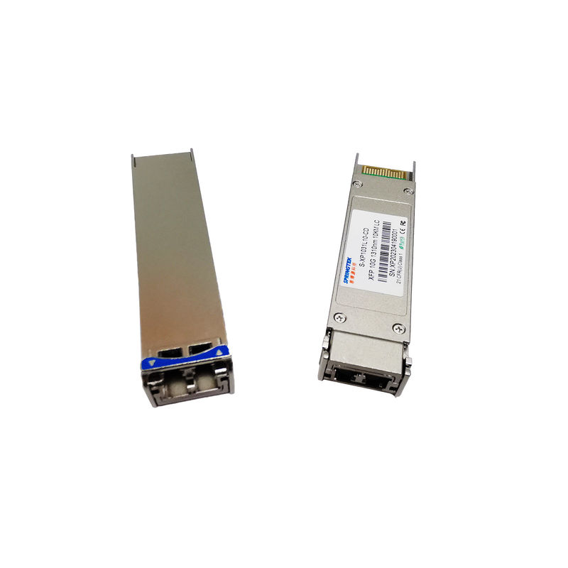 DOM LC SMF Optik Alıcı-Verici 10GBASE-LR/LW Tek Modlu 1310nm XFP Modülü 10km