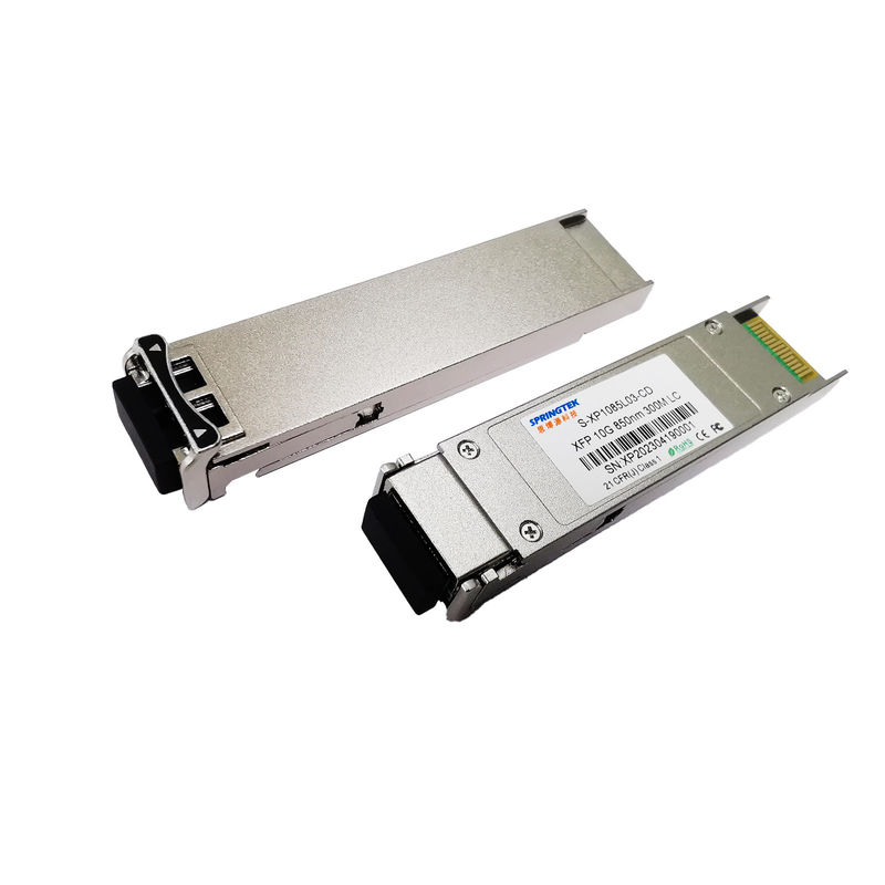 10G XFP SR 850nm 10G SFP+ Alıcı-Vericiler Takılabilir XFP Optik Alıcı-Verici LC Konektörü